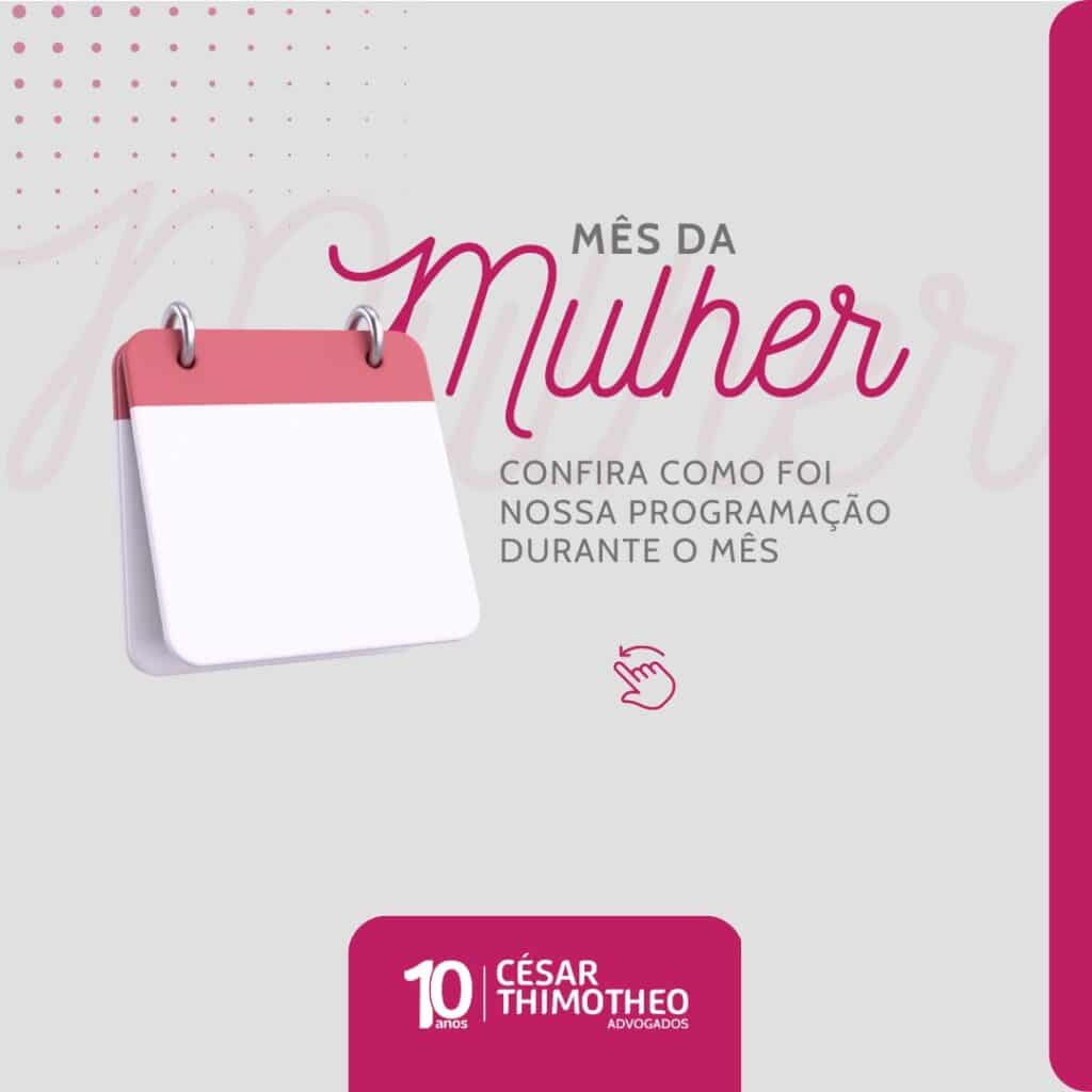 Mês da mulher CTA